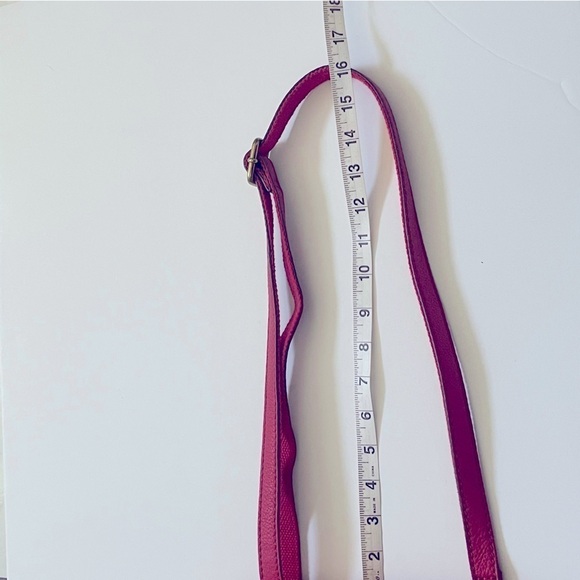 Fossil Crossbody Leather Satchel Bag Carson Style Red Casual One Size - Picture 16 of 17